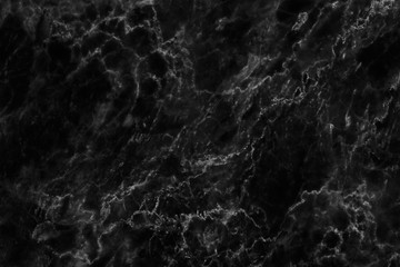 Black marble patterned texture background for design.