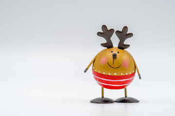 Tin Christmas Reindeer Decoration © Ian