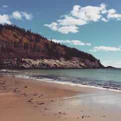 Fall foliage in Maine, USA