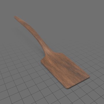 Wooden spatula