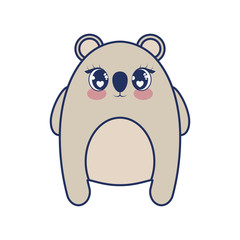 cute bear adorable character