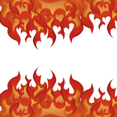 fire flame pattern background