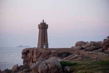 Phare de Ploumanac'h Cote d'Armor Bretagne France