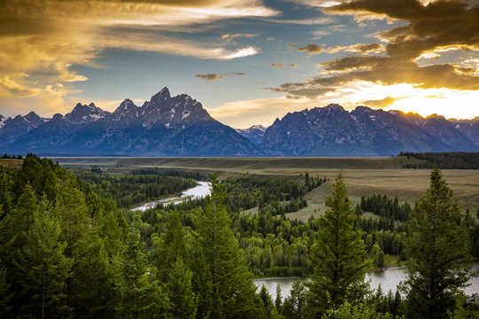 Snake River Overlook in Grand Teton National Park