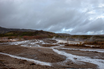 The Great Geysir in Iceland