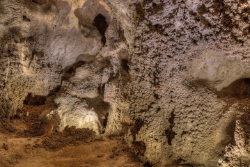 Carlsbad Cavern National Park is largely an Underground Cave System