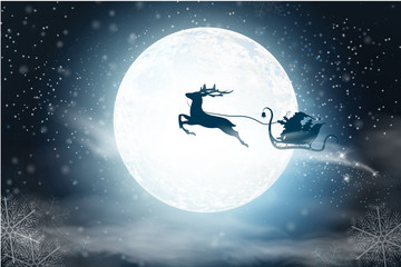 Obraz na płótnie Canvas Christmas vector illustration with a banner with holidays greeting. Christmas card.
