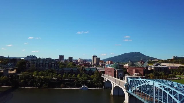 Chattanooga Tennessee Downtown Drone Footage