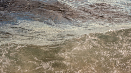 Beach water texture