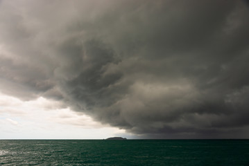 Storm at sea