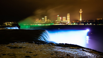 Niagara bight with light