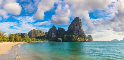Naklejka premium Railay Beach, Krabi, Thailand