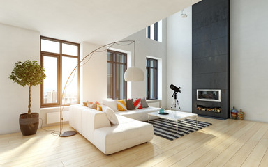 modern  apartment  interior.