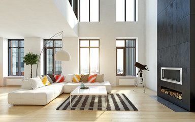 modern  apartment  interior.