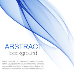 Abstract background with color waves