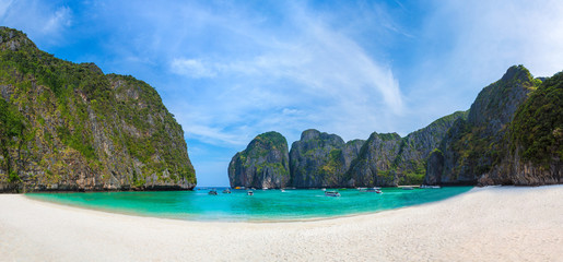 Maya bay on Phi Phi Leh island