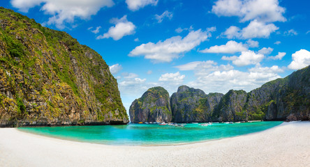 Maya bay on Phi Phi Leh island