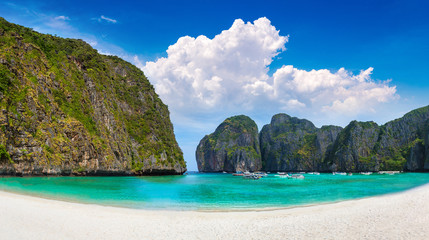 Maya bay on Phi Phi Leh island