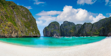 Maya bay on Phi Phi Leh island