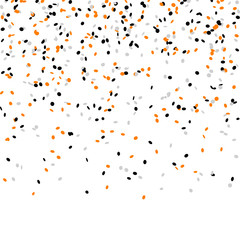 seamless Halloween confetti