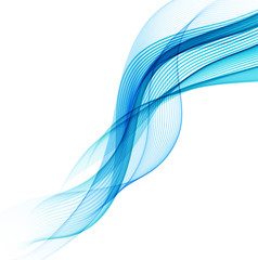 Abstract background with color waves