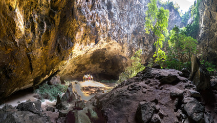 Fototapeta premium Royal pavilion in Phraya Nakorn cave