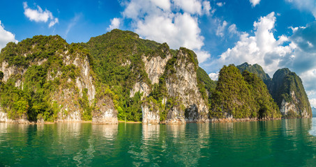 Cheow Lan lake in Thailand
