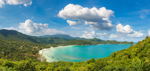Beach on Koh Phangan island, Thailand