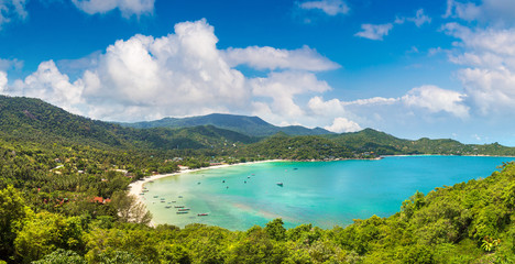 Naklejka premium Beach on Koh Phangan island, Thailand