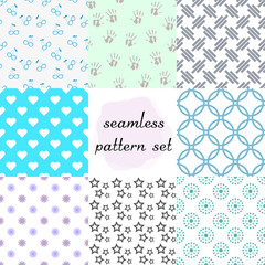 seamless pattern set