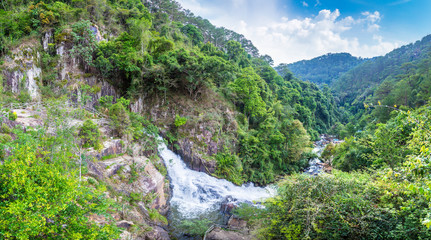 Fototapeta na wymiar Datanla Waterfall in Dalat