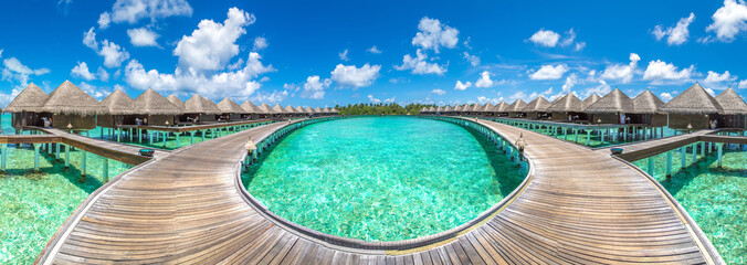 Water Villas (Bungalows) in the Maldives