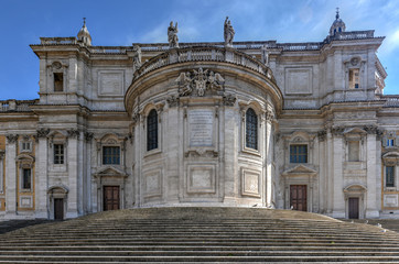 Fototapeta na wymiar Basilica di Santa Maria Maggiore - Rome, Italy