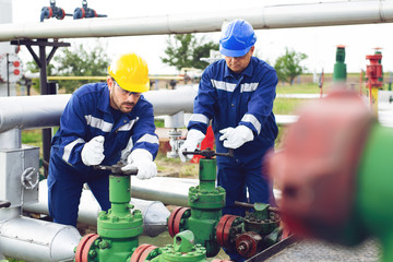 Engineer in the oil and natural gas field, pipeline, refinery