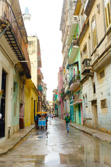old street in Habana, Cuba