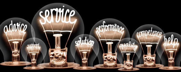Light Bulbs Concept