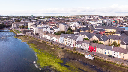 An Aerial View of River Corrib