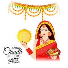Happy karwa Chauth Celebration.