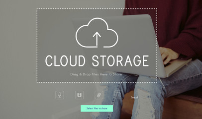 Cloud storage upload and download data management technology