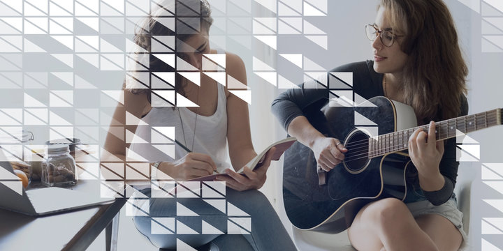 Graphic Design Visual Isolated Image Couple