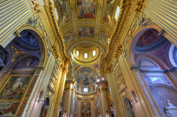 Fototapeta na wymiar Basilica di Sant Andrea della Valle - Rome, Italy