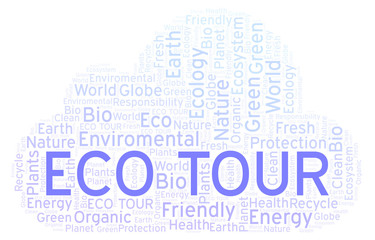 Eco Tour word cloud.