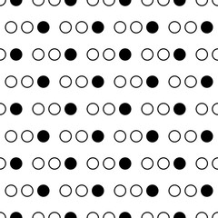 Seamless pattern of dots 03