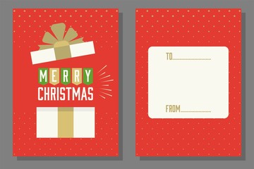 Christmas theme, poster and invitation card template