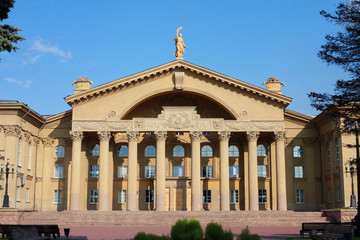 Fototapeta na wymiar Chelyabinsk. Palace of Metallurgists.