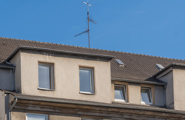 Dachgaube mit Fenstern