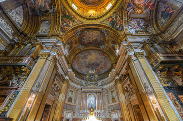 Fototapeta na wymiar Church of the Gesu - Rome, Italy