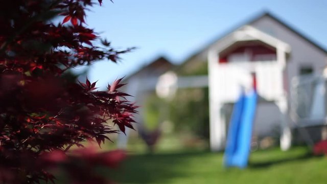 Haus mit Garten