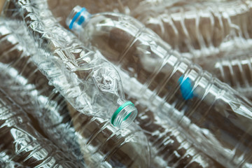 Water bottles are made from PET or Polyethylene terephthalate