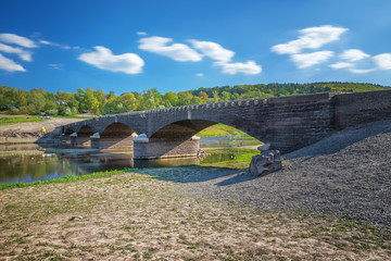 Asel Br&uuml;cke im Edersee 